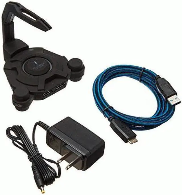 Alt view image 11 of 20 - NARFI Gaming Mouse Bungee and USB 3.0 Hub AC 5v Power Adapter is Included - CL-HUB53003