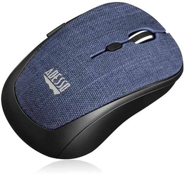 Alt view image 5 of 13 - ADESSO IMOUSES80L ADESSO 2.4GHZ WIRELESS BLUE  FABRIC MINI OPTICAL MOUSE ,5-BUTTON ,  FABRIC SURFA