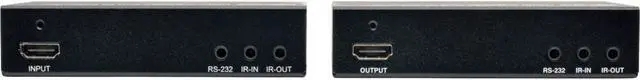 Alt view image 9 of 20 - Tripp Lite BHDBT-K-SI HDBaseT Lite HDMI Over Cat5e/6/6a Extender Kit with Serial and IR Control, 4Kx2K UHD / 1080p, Up to 230-ft. (70M)