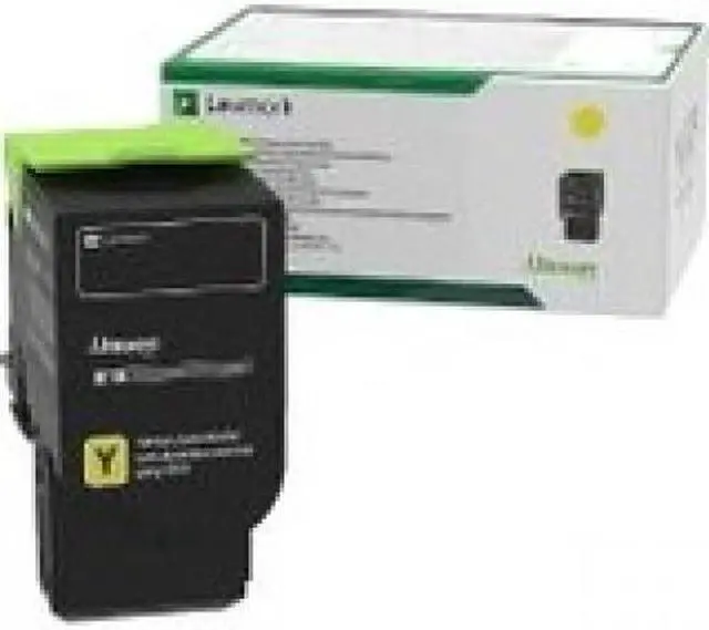 Alt view image 2 of 9 - LEXMARK 78C0XYG GSA YELLOW EXTRA HIGH YIELD RETURN PROGRAMME TONER CARTRIDGE