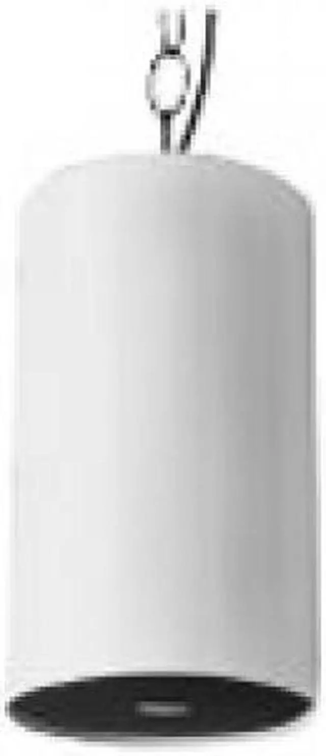 Alt view image 2 of 9 - Valcom - V-1015B-WH - One-way, 5-watt Amplified Pendant Speak