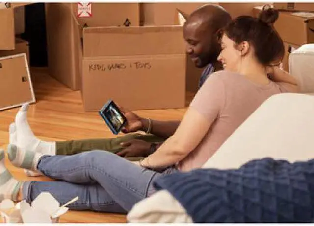 Alt view image 6 of 20 - Amazon Fire 7 2019 7" Tablet 16GB Twighlight Blue B07HZHJGY7