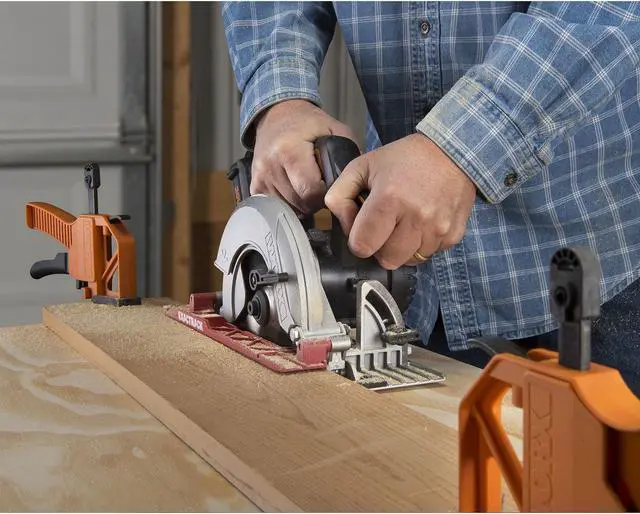Alt view image 5 of 7 - WORX ExacTrack 20V 6-1/2" Circular Saw WX530L