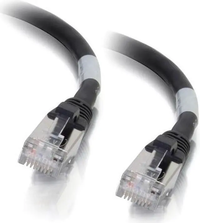 Alt view image 2 of 7 - C2G 00709 Cat6a Cable - Snagless Shielded Ethernet Network Patch Cable, Black (4 Feet, 1.22 Meters)