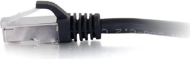 Alt view image 3 of 7 - C2G 00709 Cat6a Cable - Snagless Shielded Ethernet Network Patch Cable, Black (4 Feet, 1.22 Meters)