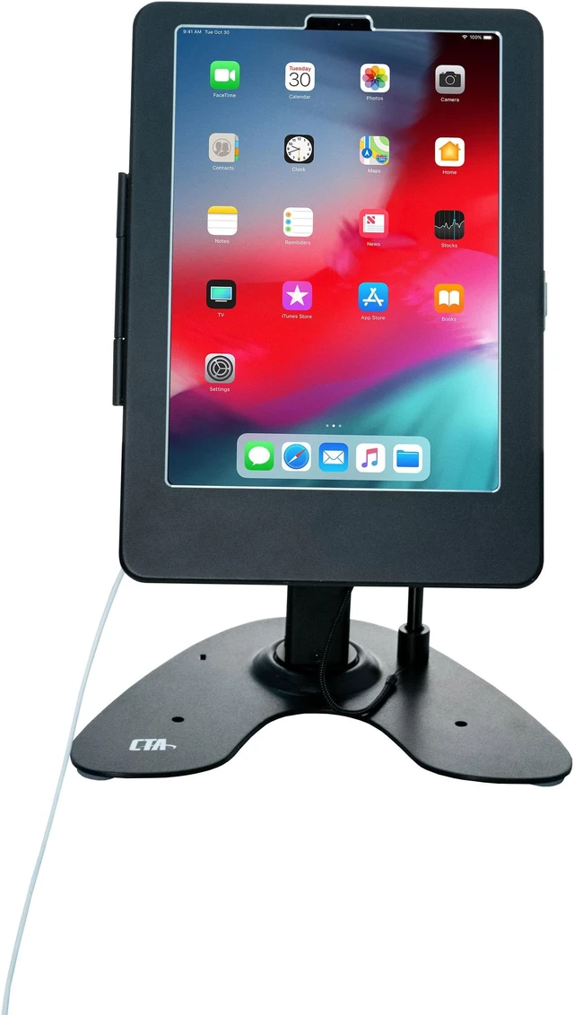 Alt view image 6 of 20 - CTA Digital Dual Security Kiosk Stand for 11-inch iPad Pro