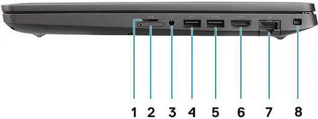 Alt view image 7 of 14 - DELL Latitude 5401 14" Laptop i7-9850H 16GB 512GB SSD W10 6WYPG