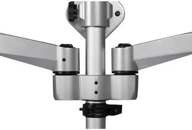 Alt view image 2 of 12 - StarTech Single Monitor Adjustable Wall Mount Computer Workstation WALLSTSI1