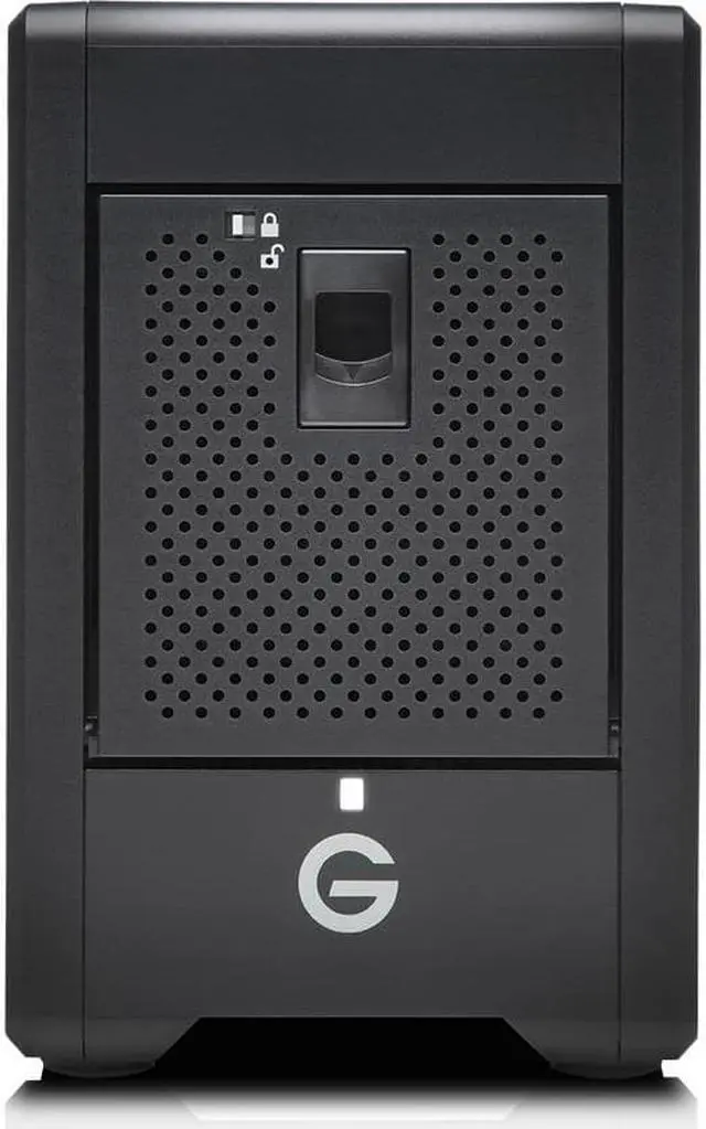 Alt view image 10 of 13 - G-Technology G-SPEED Shuttle 48TB Thunderbolt 3 Hard Drives - Desktop External 0G10087 Black