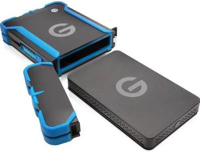 Alt view image 8 of 9 - G-Technology 1TB G-DRIVE ev ATC Portable External Hard Drive with Tethered USB 3.0 Cable, All-Terrain Drive Solution (0G03614)