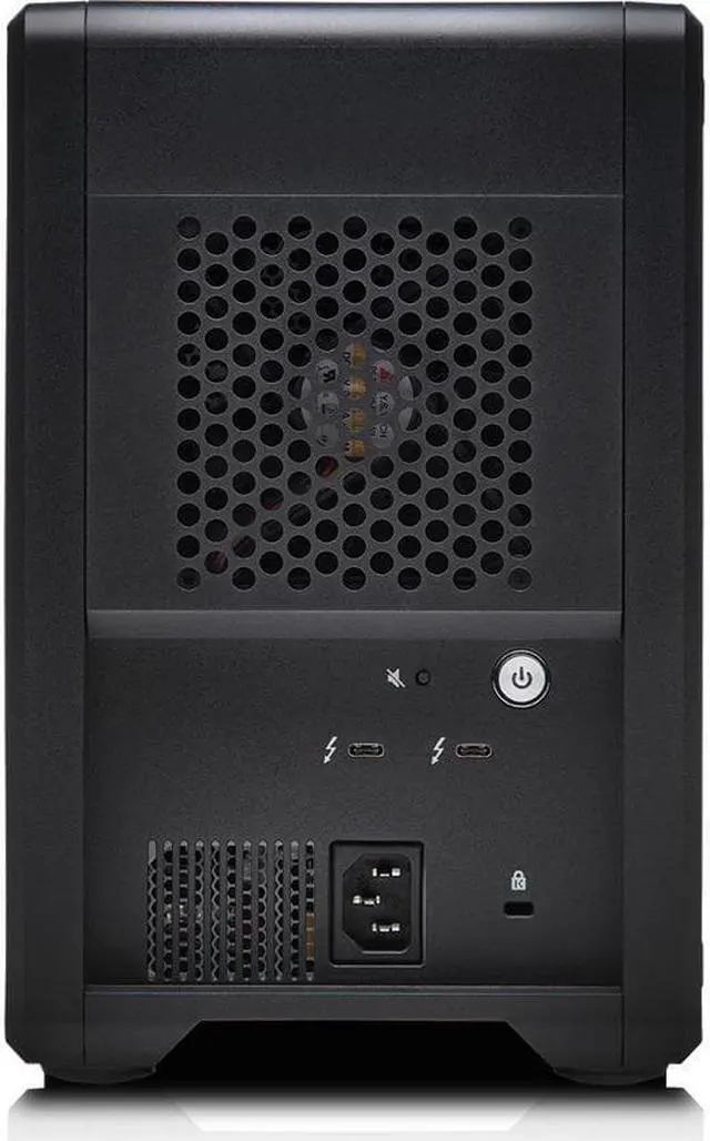 Alt view image 8 of 13 - G-Technology G-SPEED Shuttle 48TB Thunderbolt 3 Hard Drives - Desktop External 0G10087 Black