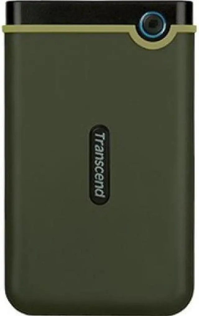 Alt view image 2 of 10 - Transcend Storejet 25M3 Ts-2Tsj25m3g 2 Tb Portable Hard Drive - 2.5" External - Military Green