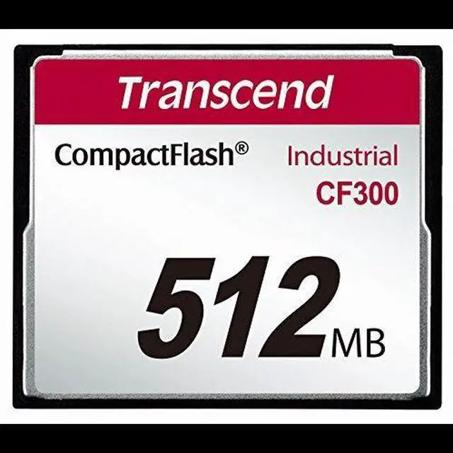 Alt view image 4 of 9 - Transcend CF300 512 MB CompactFlash (CF) Card