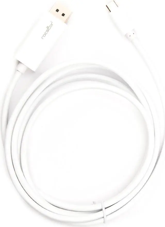 Alt view image 5 of 13 - Rocstor 6ft / 2m USB Type C to DisplayPort Cable - USB C to DP Cable - 4K 60Hz
