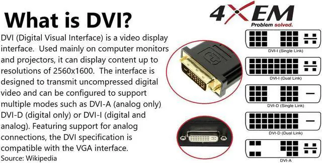 Alt view image 7 of 11 - 4Xem Usb-C To Dvi Adapter