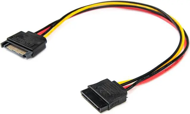 Alt view image 6 of 16 - Rocstor 12in 15 Pin SATA Power Extension Cable