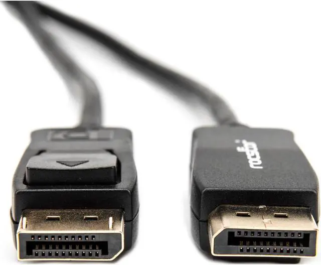 Alt view image 5 of 11 - Rocstor 6ft DisplayPort 1.2 Cable M/M - DP 4k