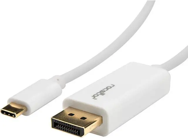 Alt view image 7 of 13 - Rocstor 6ft / 2m USB Type C to DisplayPort Cable - USB C to DP Cable - 4K 60Hz