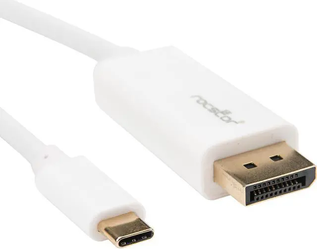 Alt view image 3 of 13 - Rocstor 6ft / 2m USB Type C to DisplayPort Cable - USB C to DP Cable - 4K 60Hz