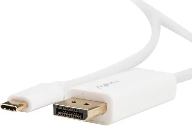 Alt view image 2 of 13 - Rocstor 6ft / 2m USB Type C to DisplayPort Cable - USB C to DP Cable - 4K 60Hz