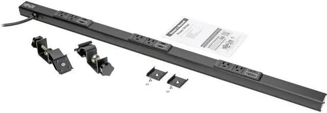 Main image of Tripp Lite - PSC360610USBB - Tripp Lite Power Strip 6-Outlet w 6-Port USB Charging 5-15R 10ft Cord 36in - NEMA 5-15P - 6