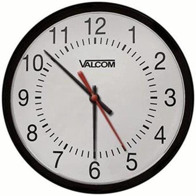 Alt view image 6 of 9 - Valcom VIP-A12A IP PoE 12 inch Analog Clock, Part No# VIP-A12A