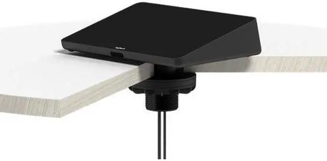 Alt view image 3 of 17 - Logitech Desk Mount for Video Conferencing Touch Controller