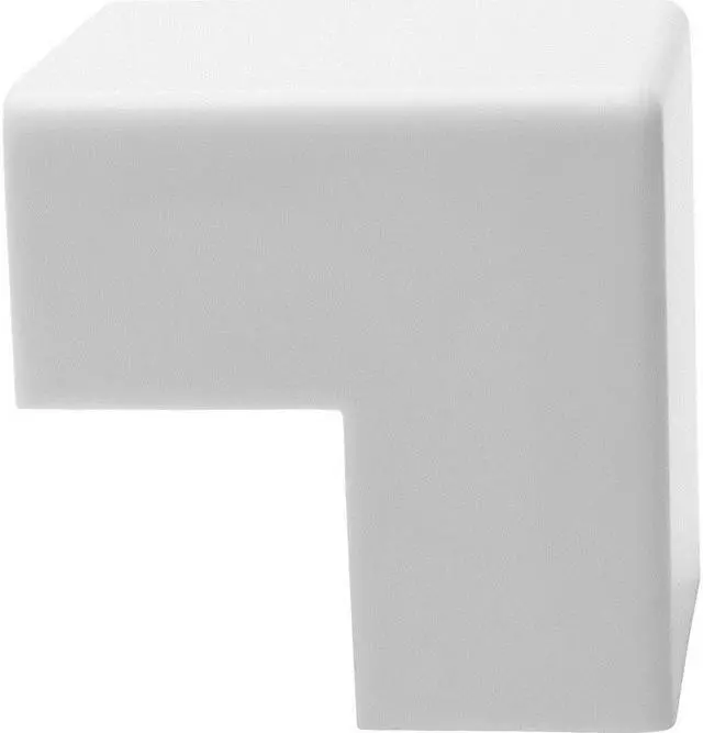 Alt view image 8 of 12 - Tripp Lite N080-C25-OC-WH Raceway Outside Corner Connector, 20 Pack, White