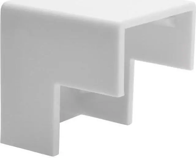 Alt view image 2 of 12 - Tripp Lite N080-C25-OC-WH Raceway Outside Corner Connector, 20 Pack, White