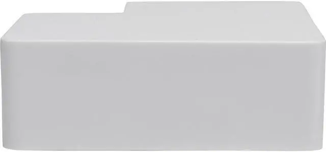 Alt view image 7 of 9 - Tripp Lite N080-C25-L-WH Raceway L Connector, 20 Pack, White