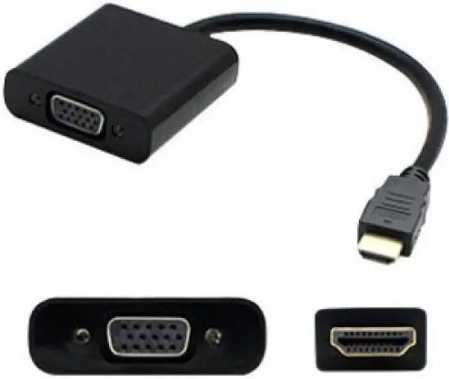 Alt view image 2 of 9 - AddOn - Video converter - black - for Lenovo ThinkPad Edge E431, E550, ThinkPad