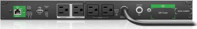 Alt view image 2 of 13 - Apc By Schneider Electric Smart-Ups 500Va Rack/Floor Mountable Ups