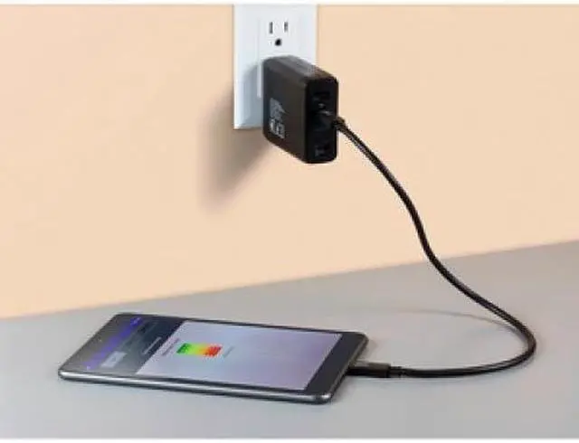 Alt view image 4 of 8 - 4XEM 5000mAh Power Bank and Wall Charger Combo 4XCPC5000CHARGE