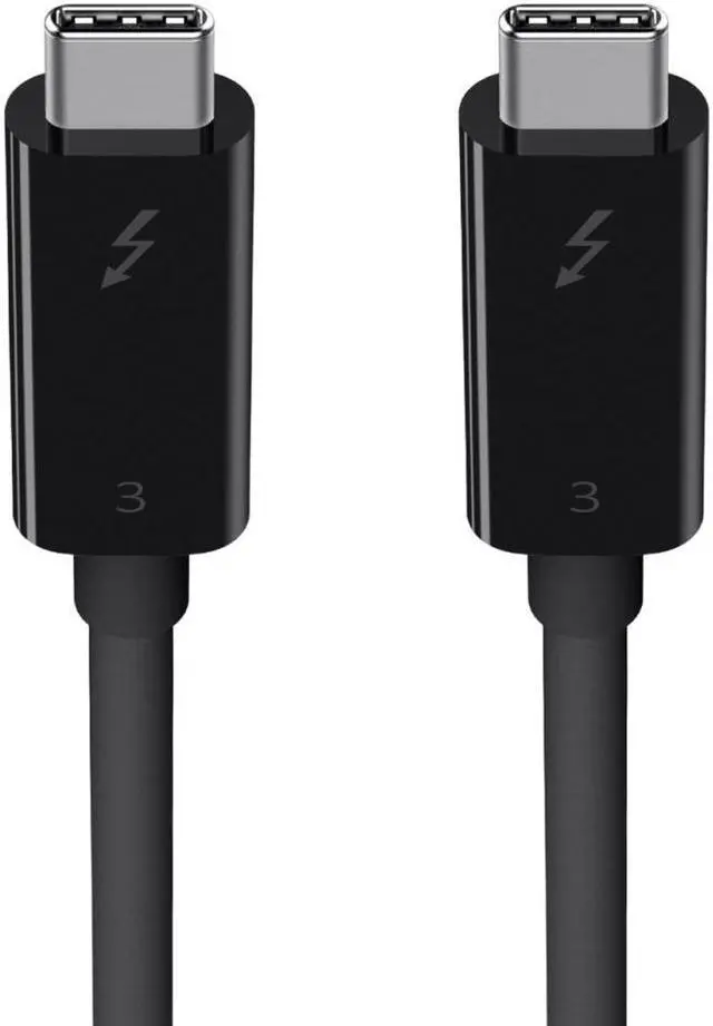 Alt view image 2 of 19 - Belkin Thunderbolt 3 Cable (USB-C to USB-C) (100W) (6.5ft/2m)