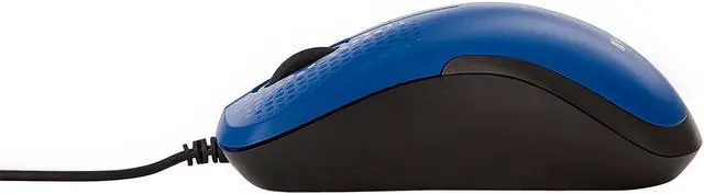 Alt view image 2 of 15 - Verbatim Silent Corded Optical Mouse - Blue