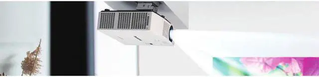Alt view image 6 of 9 - Panasonic PT-VMZ60U LCD Projector - 16:10 - White