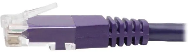 Alt view image 5 of 10 - Tripp Lite Premium N200-010-PU RJ-45 Patch Network Cable
