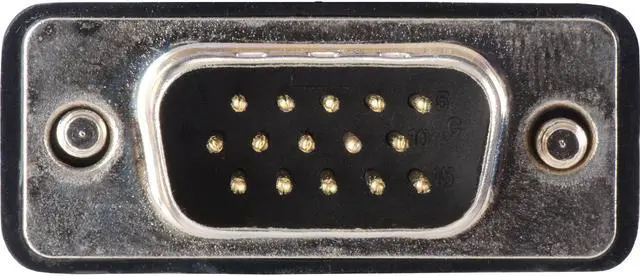 Alt view image 2 of 3 - 4XEM 10FT High Resolution Coax M/M VGA Cable