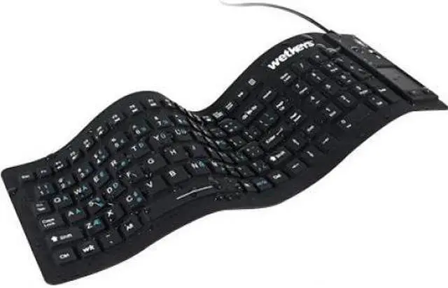 Alt view image 4 of 11 - Wetkeys Flex Touch Keyboard