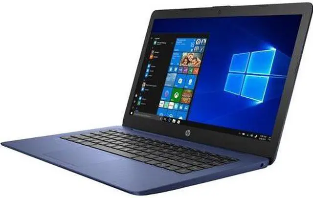 Main image of HP Laptop Stream AMD A4-9120e 4GB Memory 32 GB eMMC SSD AMD Radeon R3 Series 14.0" Non-Touch Screen Windows 10 in S mode 14-ds0010nr