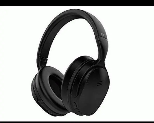 Alt view image 4 of 20 - Monoprice BT-300ANC Bluetooth Wireless Over Ear Headphones with Active Noise Cancelling (ANC) and Qualcomm aptX Audio - Black