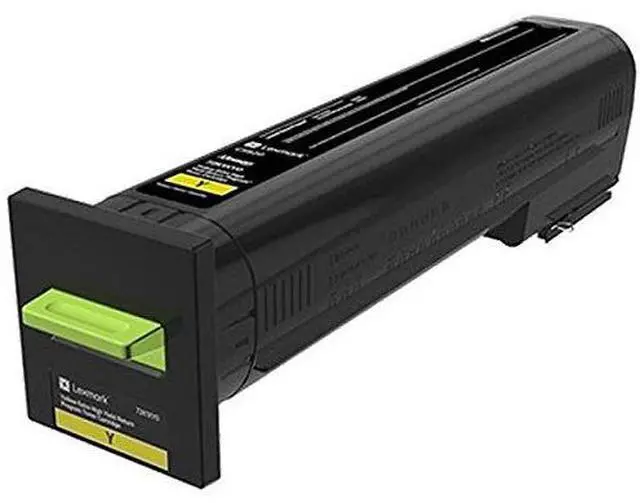 Alt view image 3 of 12 - Lexmark 72K0XYG Extra High Yield Return Program Toner Cartridge - Yellow