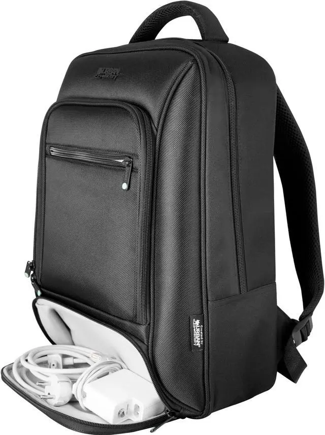 Alt view image 9 of 15 - Urban Factory Mixee Carrying Case (Backpack) For 14" Notebook - Black