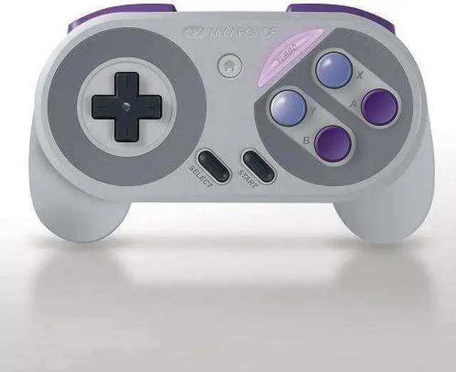 Alt view image 6 of 7 - MY ARCADE Super Gamepad Wireless Turbo Controller for Nintendo NES & SNES Classic Edition