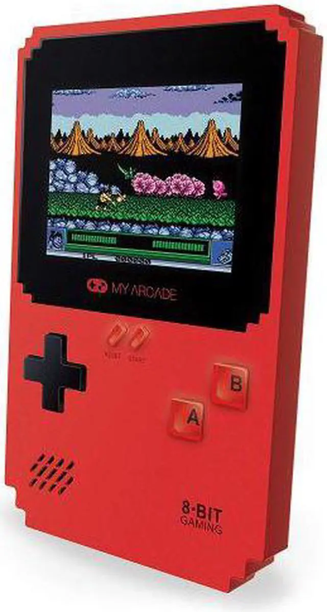 Alt view image 10 of 15 - MY ARCADE Pixel Classic Portable Handheld 300 Built-in Video Games w/ Data East Hits: Bad Dudes, Cavman Ninja, BurgerTime, and Many More