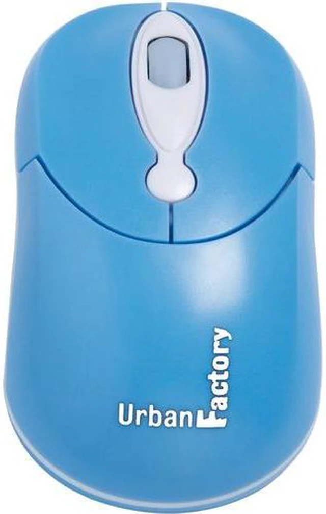 Alt view image 2 of 5 - Urban Factory Crazy Mouse Wired Optical USB Blue