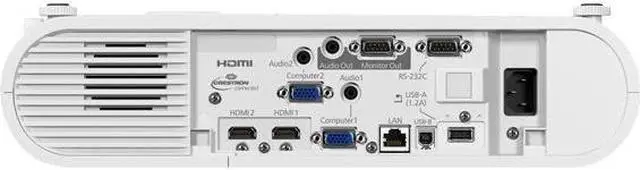 Alt view image 2 of 6 - Epson PowerLite U50 LCD Projector 16:10 V11H952020