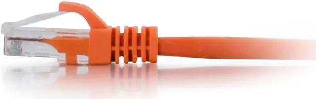 Alt view image 3 of 8 - C2G 50838 3 ft. Cat6a Snagless Unshielded (UTP) Ethernet Network Patch Cable - Orange