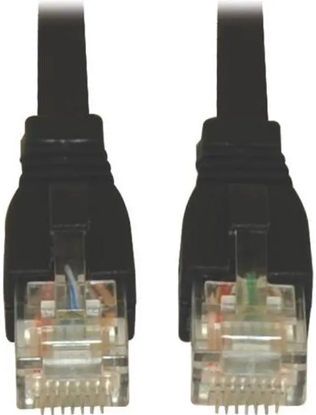 Alt view image 3 of 14 - TRIPP LITE N261-025-BK 25 ft. Cat 6A Black Augmented Cat6 (Cat6a) Snagless 10G Certified Patch Cable, (RJ45 M/M) - Black