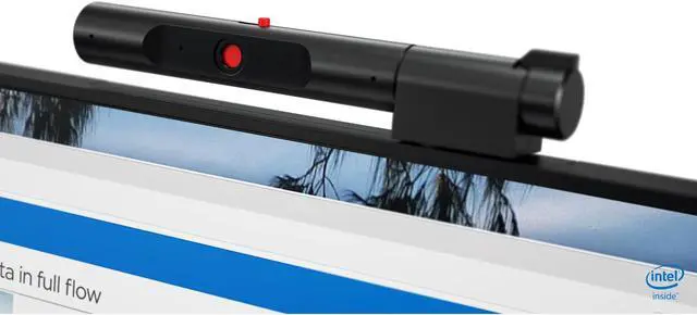 Alt view image 5 of 10 - Lenovo All-in-One Computer ThinkCentre M920z Intel Core i5-8500 4GB DDR4 500GB HDD 23.8" Touchscreen Windows 10 Pro 64-Bit